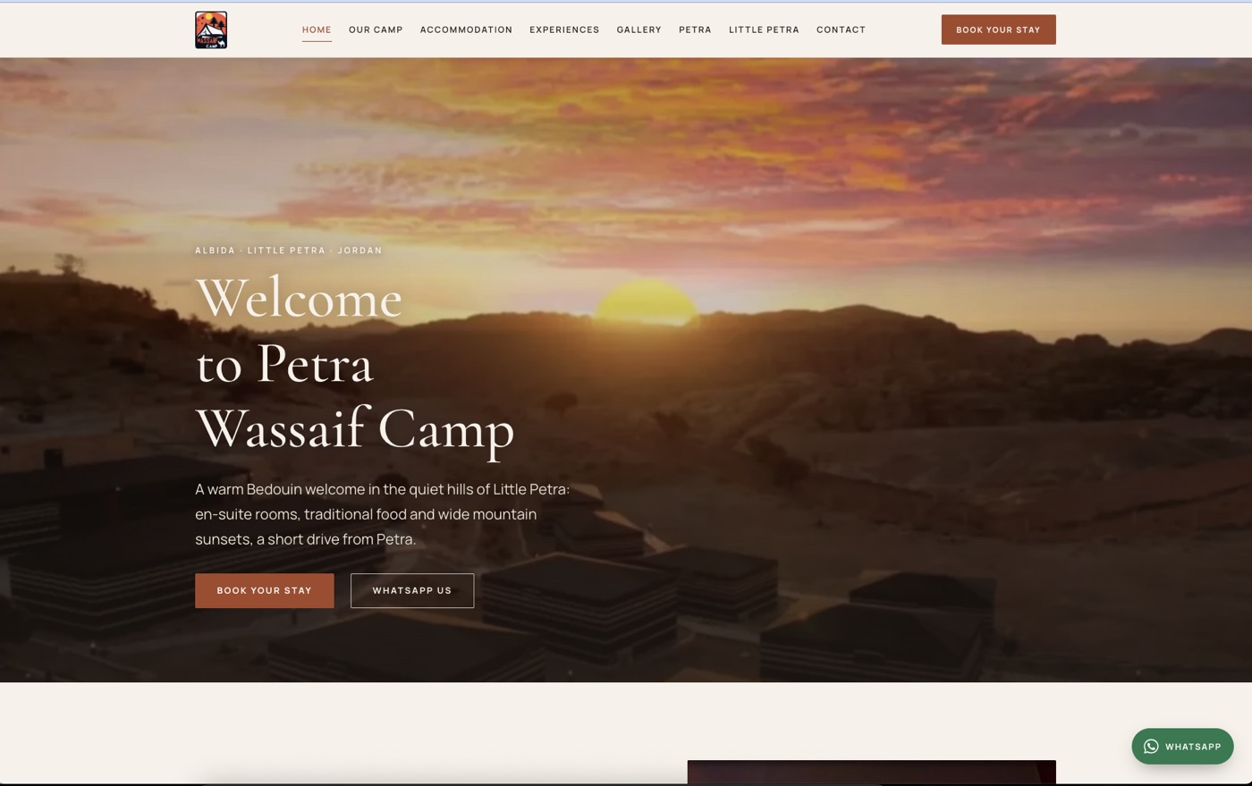 Petra Wassaif Camp