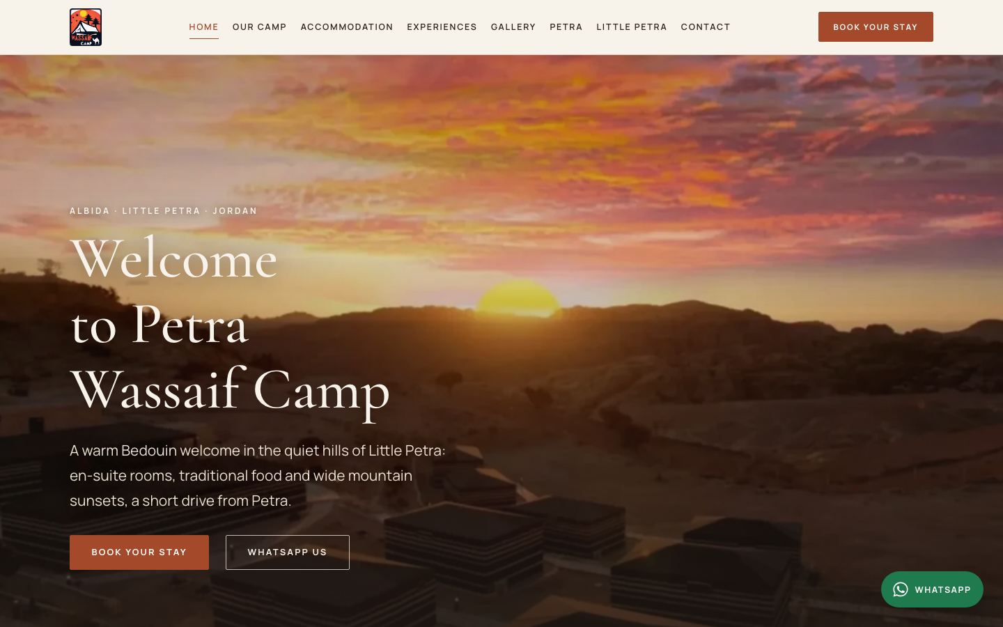 Petra Wassaif Camp