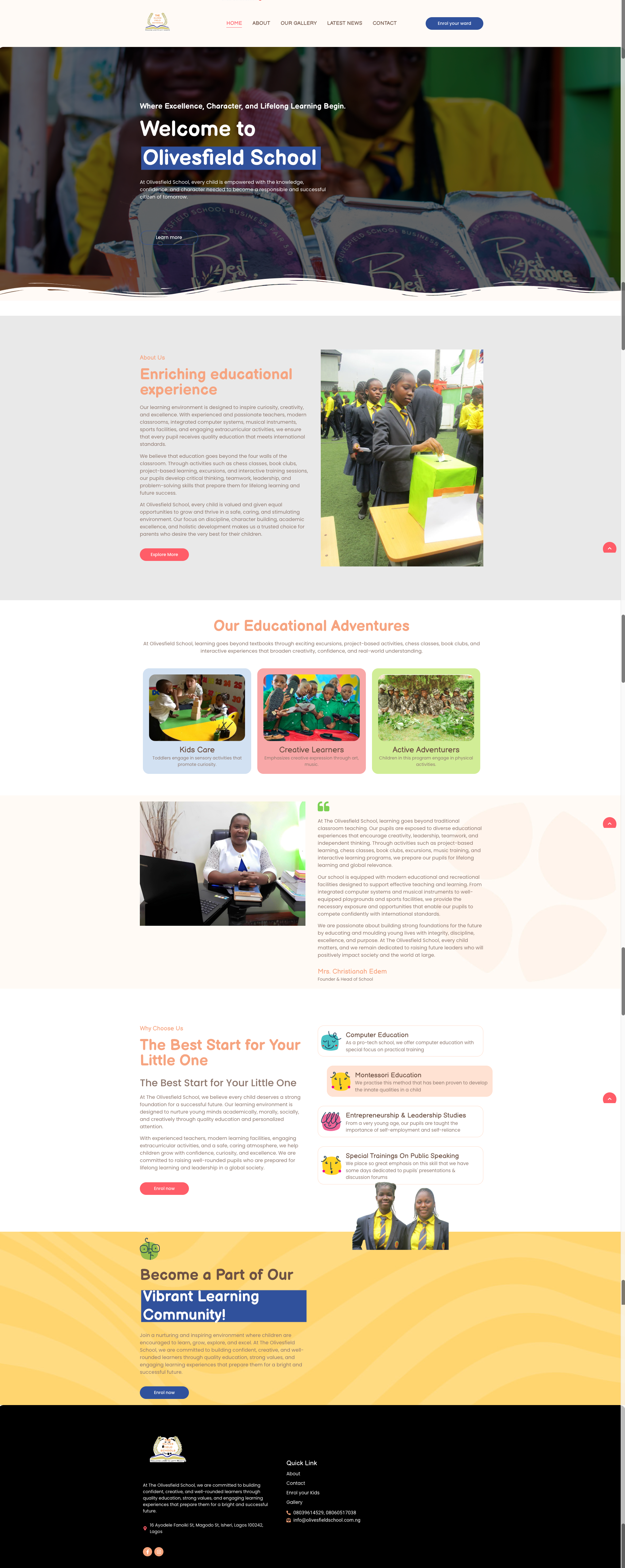 School Website