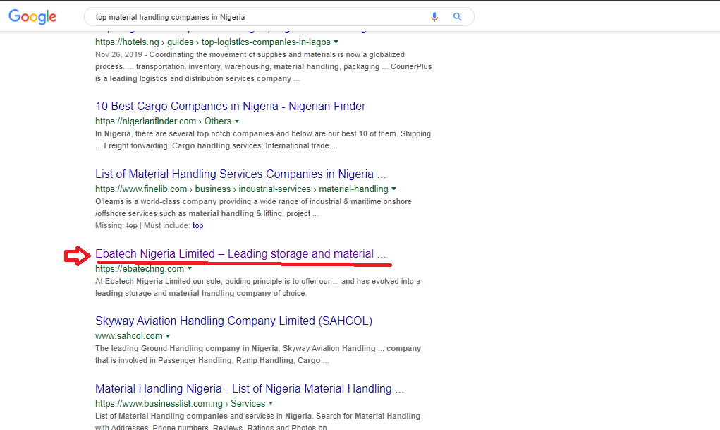 Best SEO Company in Nigeria